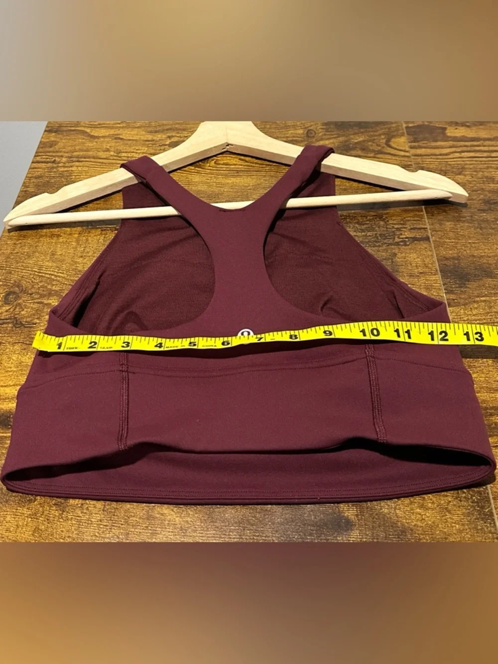 Lululemon Wunder Train Longline Bra Red Merlot - Picture 5 of 6